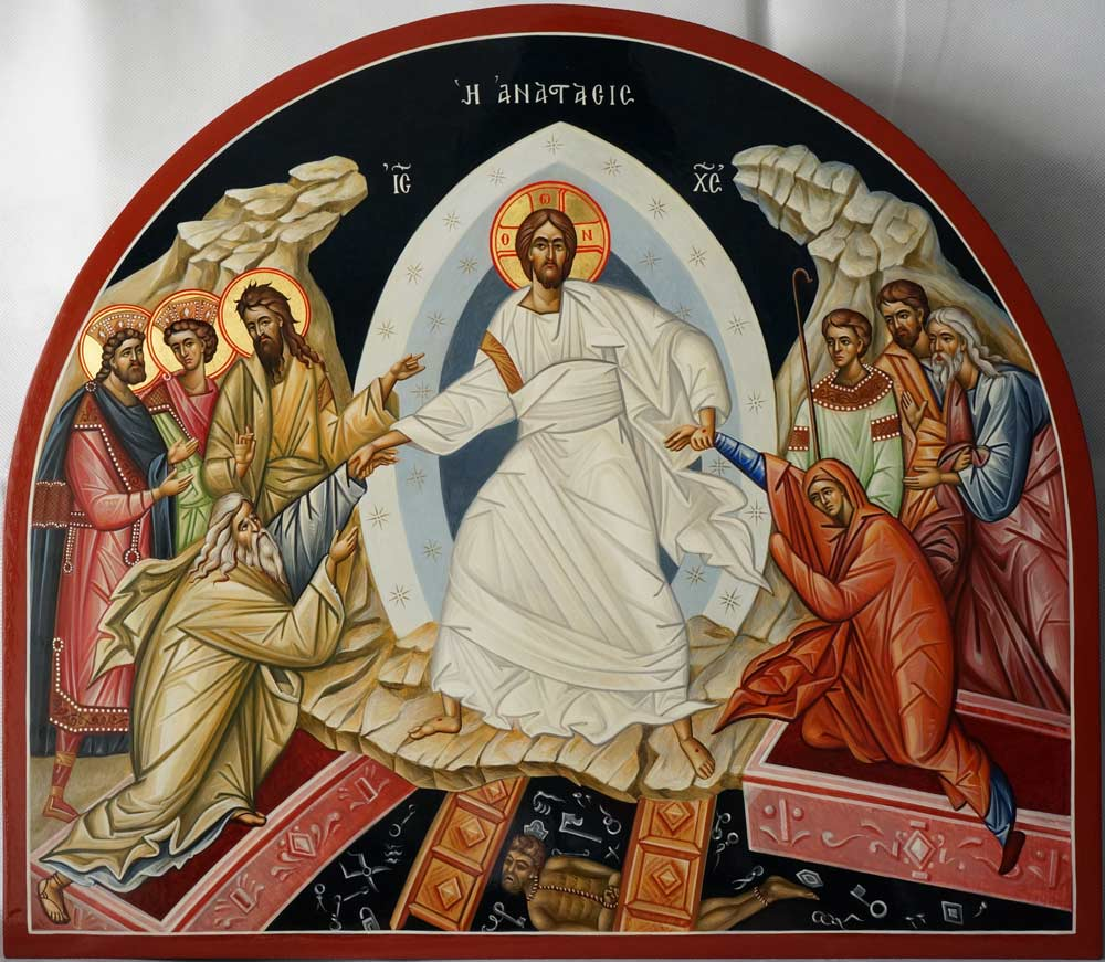 Icon of Jesus Resurrected and Victorious